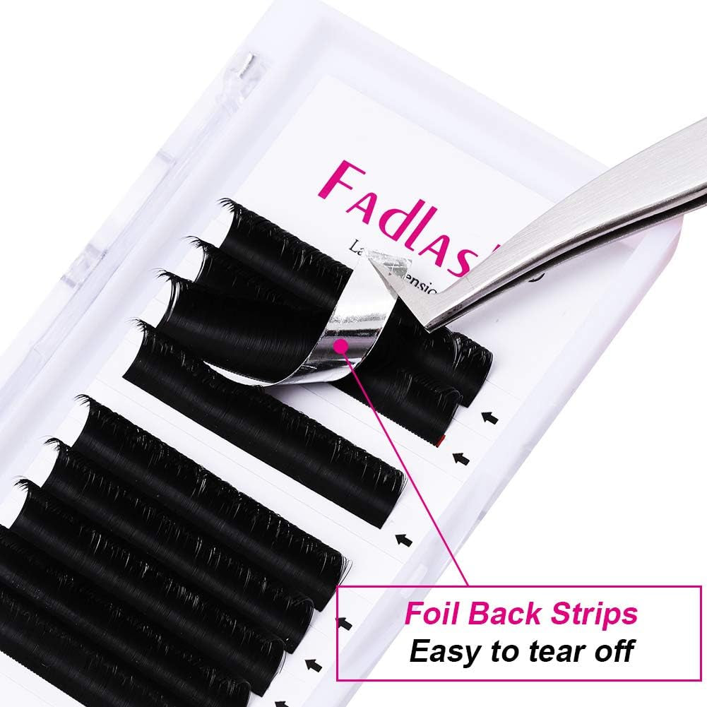 Easy Fan Lashes D Curl 0.07 11-12-13Mm Mixed Tray Russian Lashes Natural Look Self Fanning Eye Lashes Automatic Blooming Russian Eyelashes Extensions