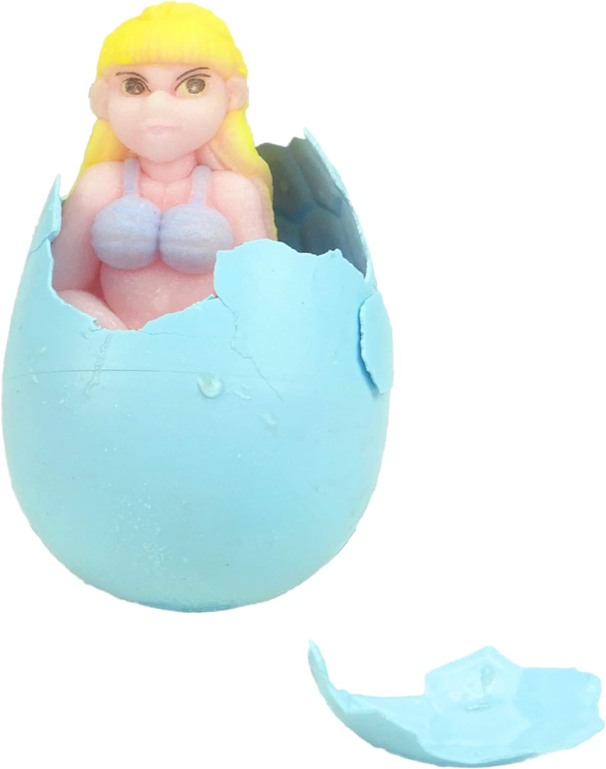 ® 10Cm Growing Mermaid & Fairy in Egg - Grow Your Own Mermaids & Fairies - Girls Toys (Blue)