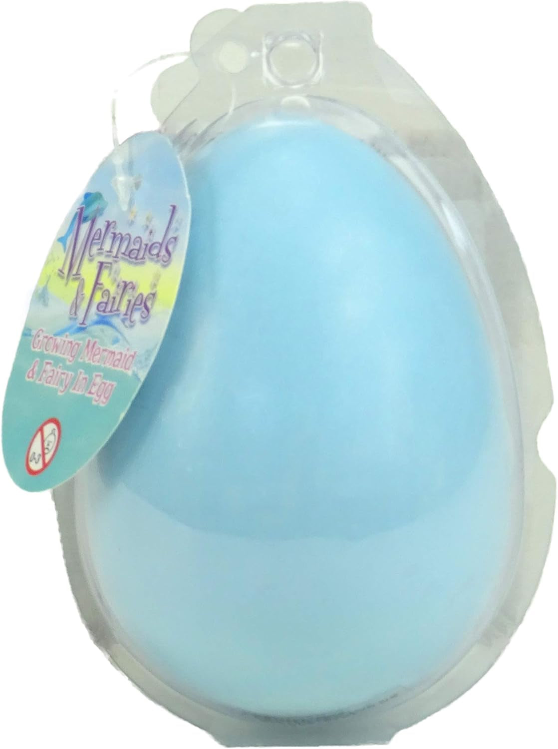® 10Cm Growing Mermaid & Fairy in Egg - Grow Your Own Mermaids & Fairies - Girls Toys (Blue)