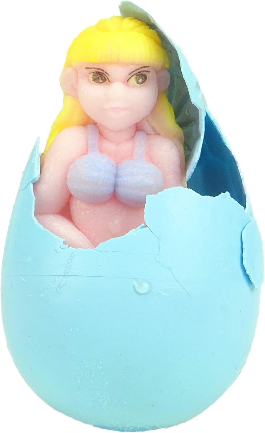 ® 10Cm Growing Mermaid & Fairy in Egg - Grow Your Own Mermaids & Fairies - Girls Toys (Blue)