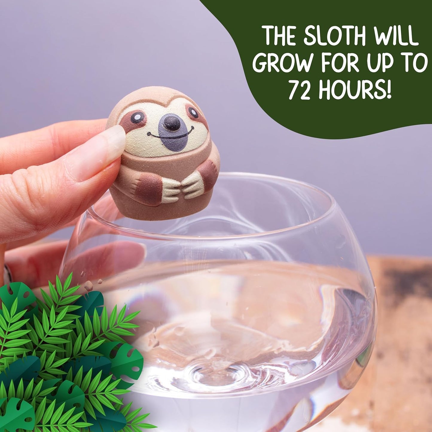 Grow a Sloth Toy - Kids Christmas Stocking Fillers - Children'S Sloth Gifts - Boys & Girls Birthday Presents - Pass the Parcel Prize