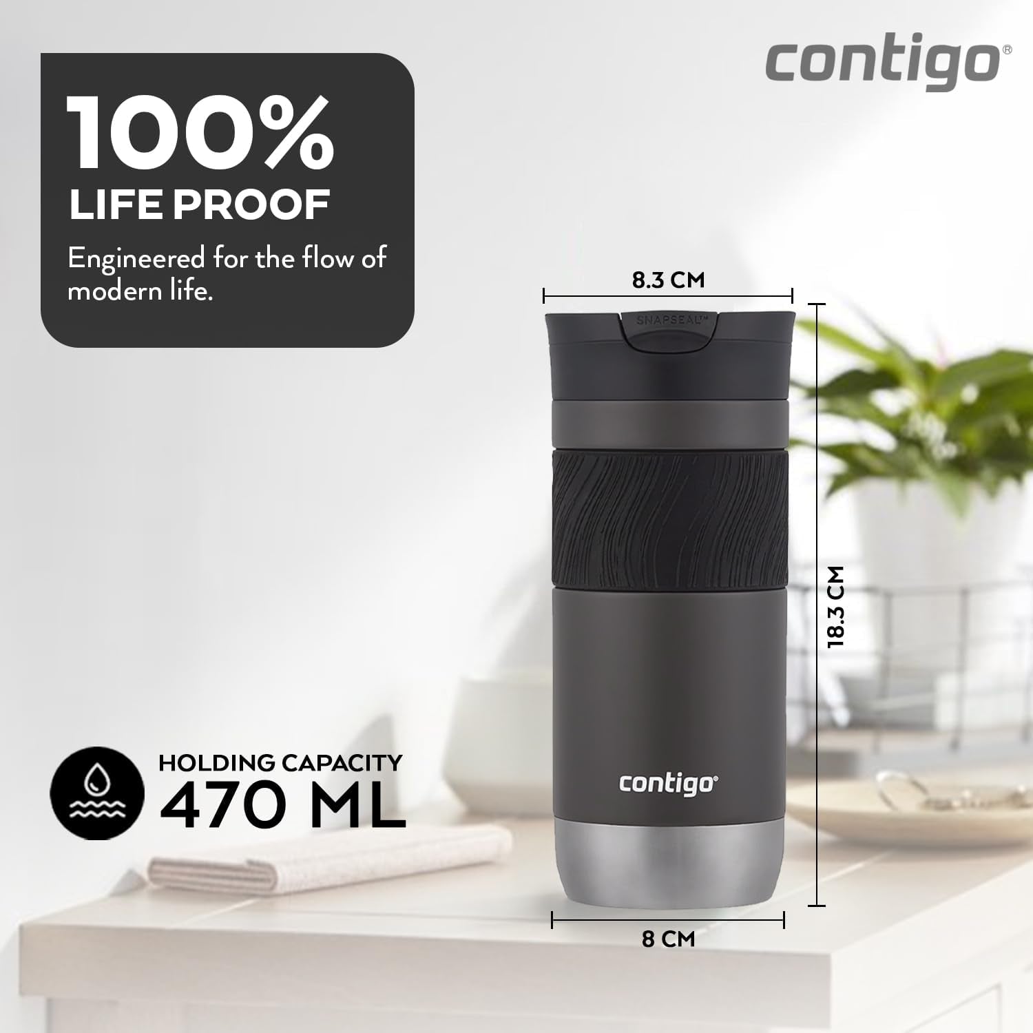 Byron Snapseal Travel Mug