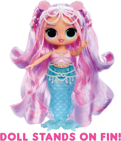 Tweens - Mermaid Lana Marine - Fashion Doll with Colour Changing Tail, Movable Fin, and Beautiful Accessories – Toys for Kids and Collectors from 4 Years Old