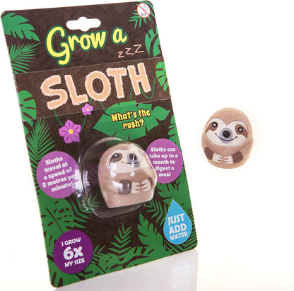 Grow a Sloth Toy - Kids Christmas Stocking Fillers - Children'S Sloth Gifts - Boys & Girls Birthday Presents - Pass the Parcel Prize