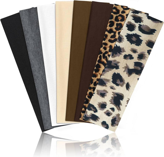 8 Pcs Headbands for Women'S Hair, Fashion Hair Bands for Women Soft Elastic Ladies Headband Yoga Gym Hair Accessories