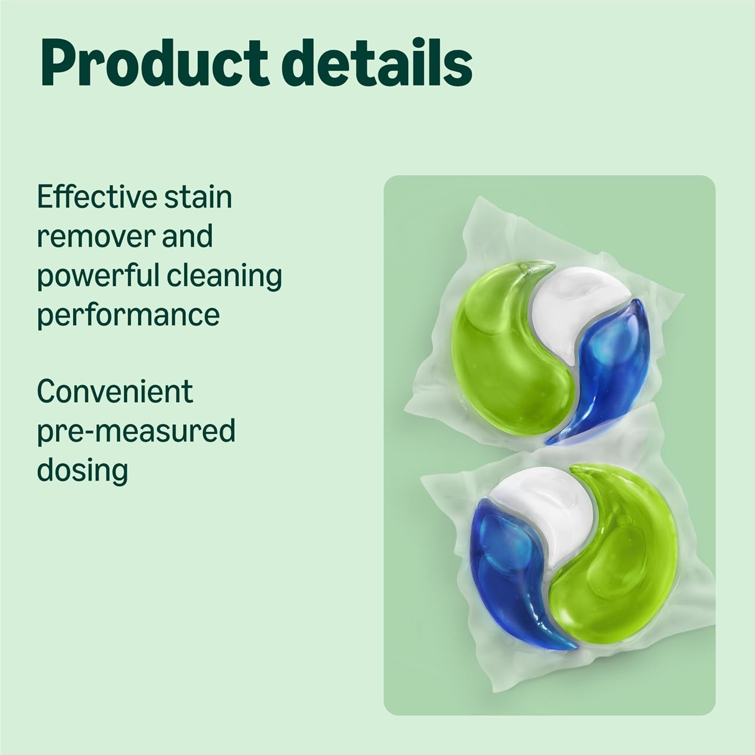 Universal Laundry Capsules 3-In-1, 24 Washes